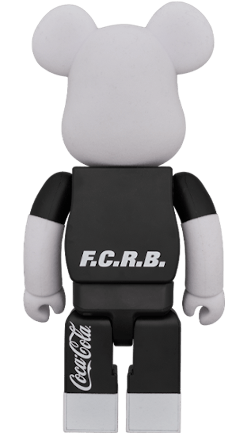 Bearbrick FCReal Bristol x COCA-COLA 100% & 400% Set