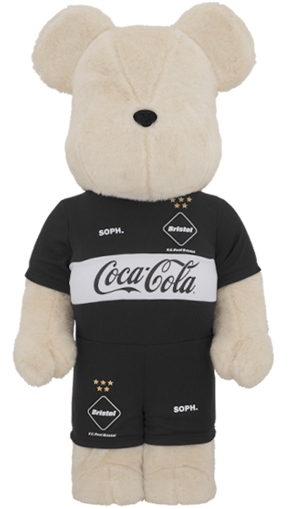 Bearbrick FCReal Bristol x COCA-COLA 1000%