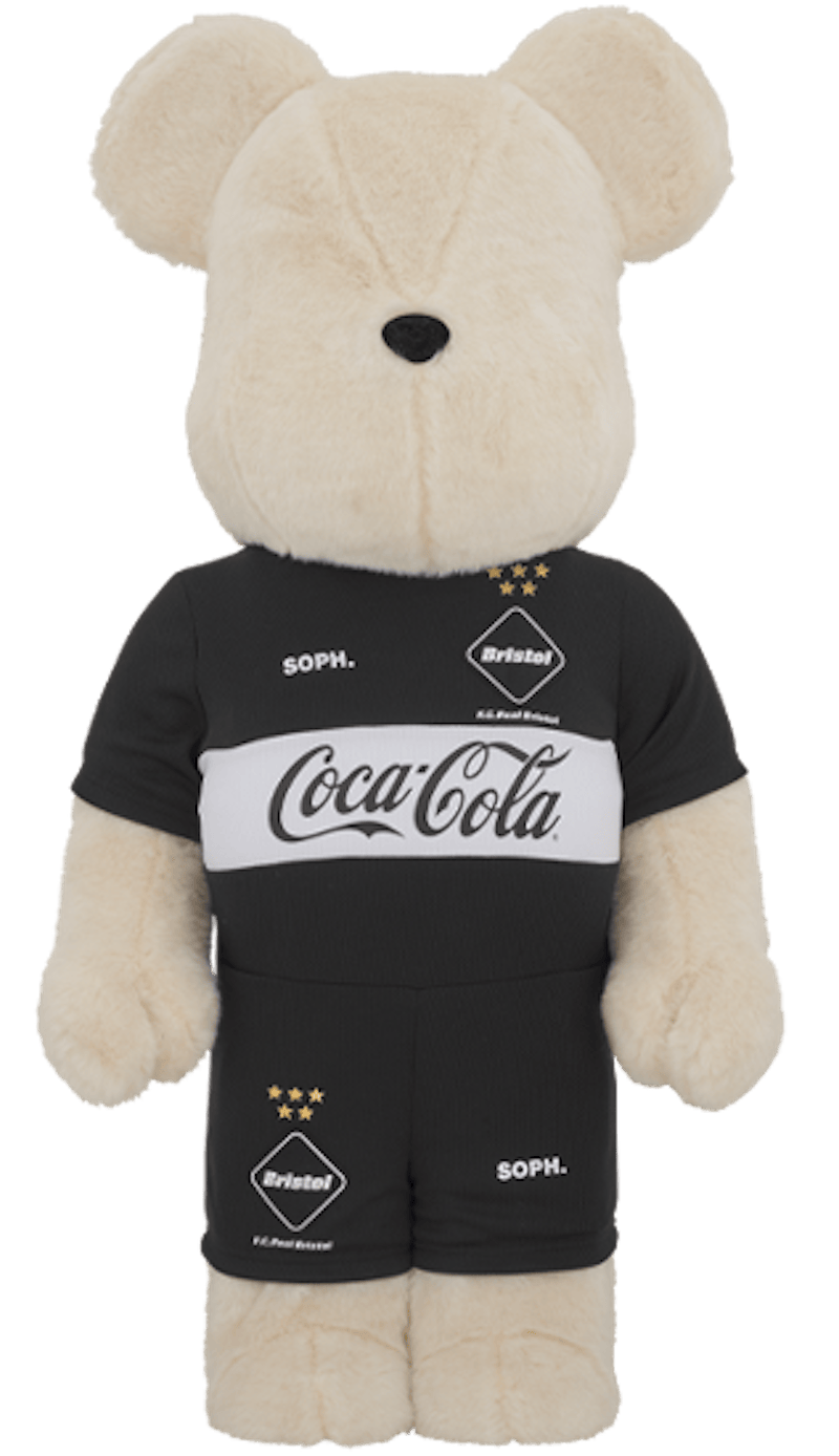Bearbrick FCReal Bristol x COCA-COLA 1000%