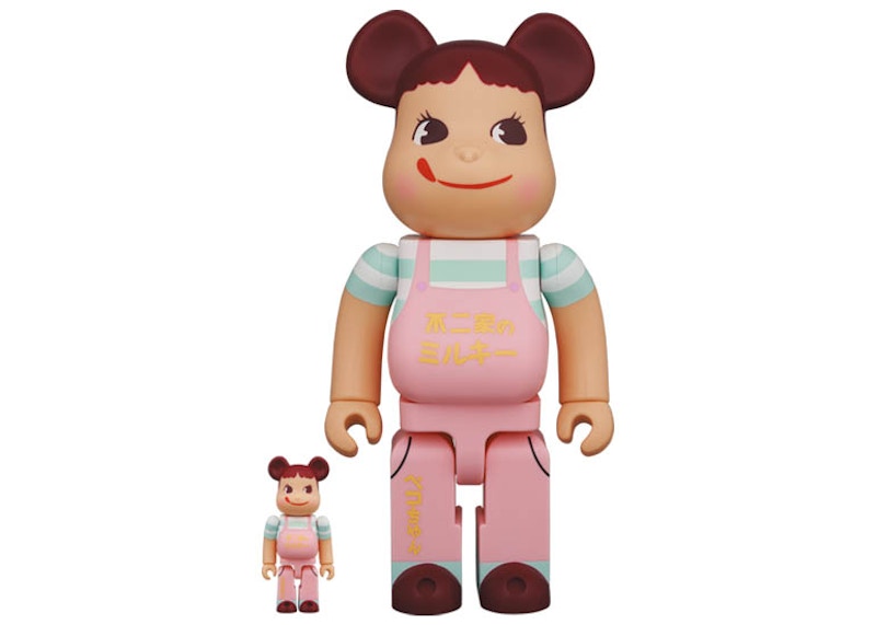 Bearbrick Family Town Peko-chan 100% & 400% Set