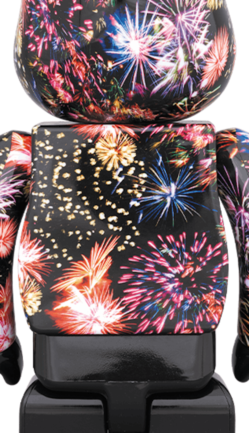 Bearbrick Fireworks 100% & 400% Multi