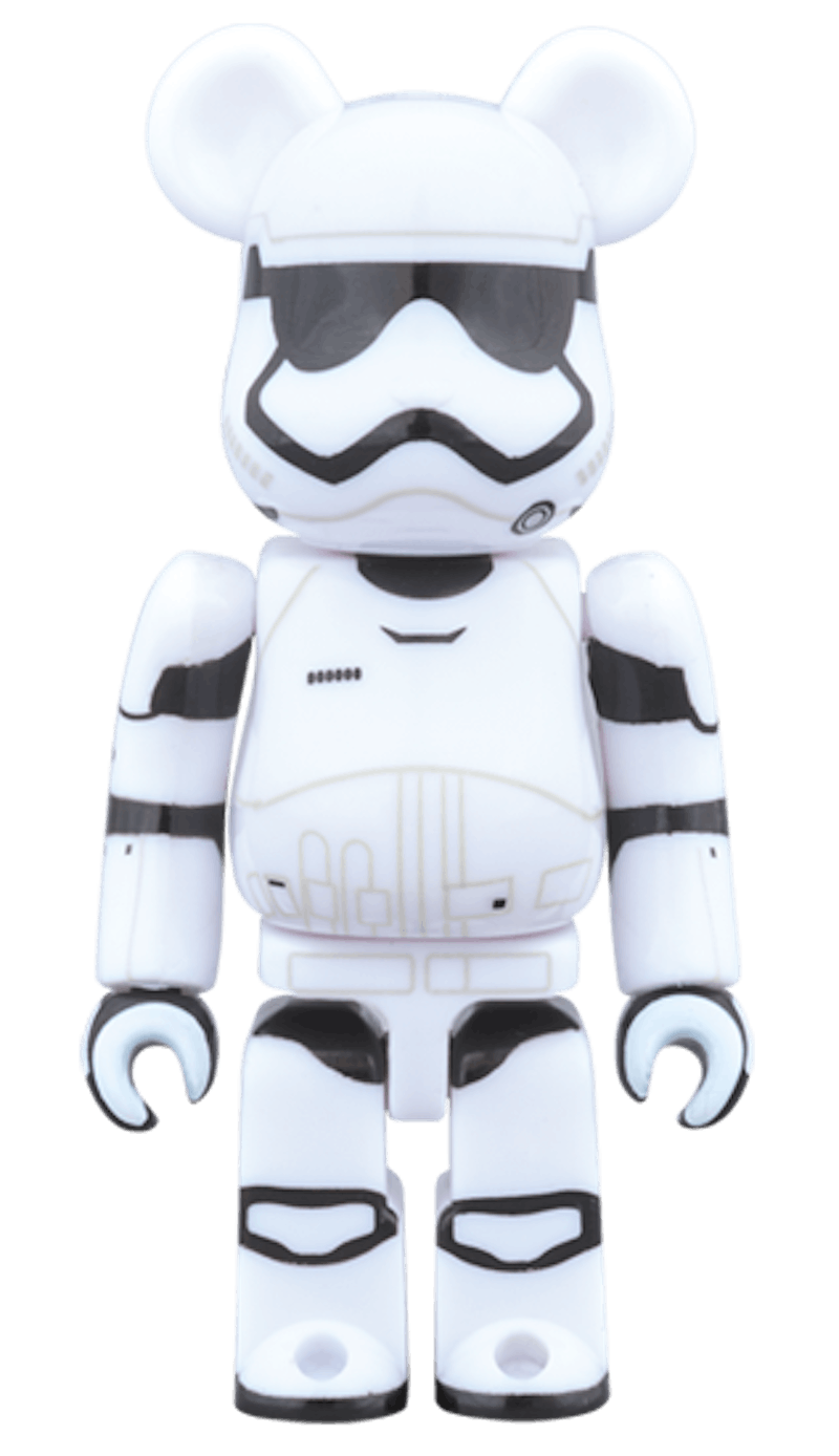 Bearbrick First Order Stormtrooper 100% White