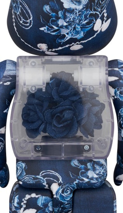 Bearbrick Flor@ Denim 400%