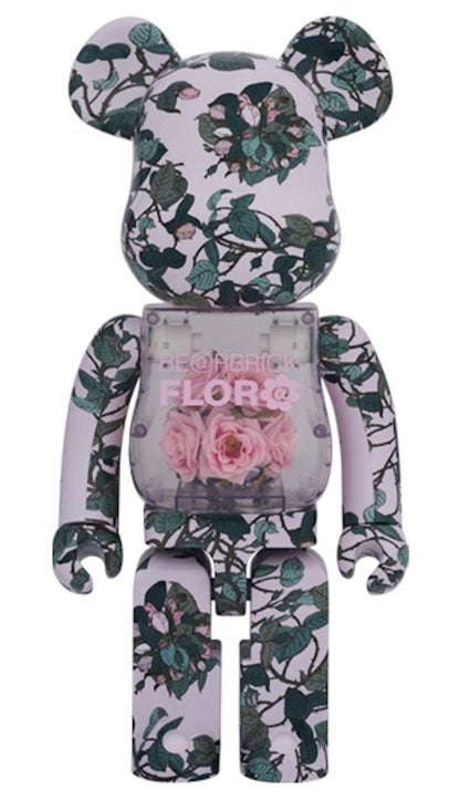 Bearbrick Flor@ Pink Rose 1000%