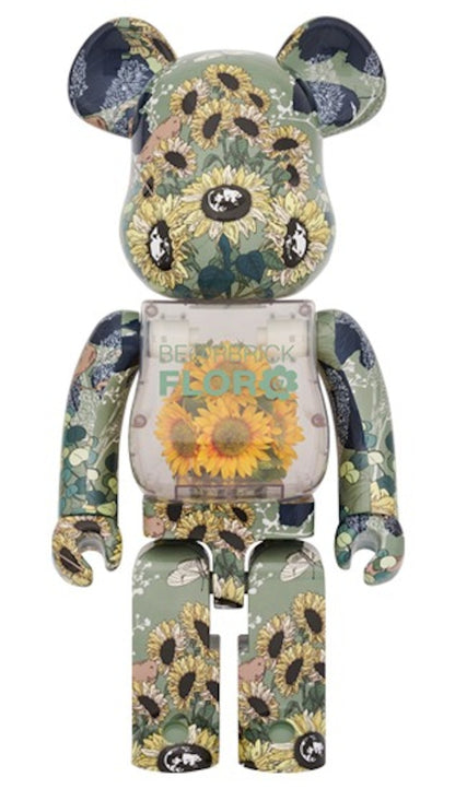 Bearbrick Flor@ Sunflower 1000%