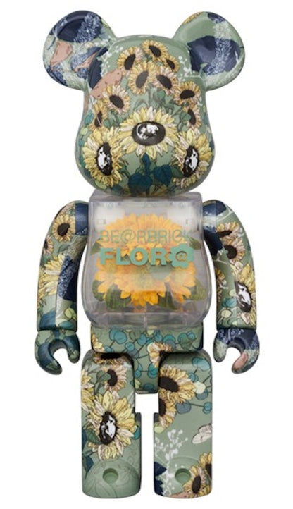 Bearbrick Flor@ Sunflower 400%