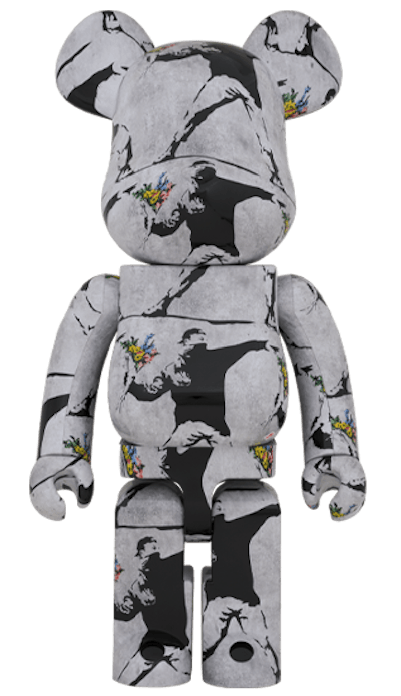 Bearbrick Flower Bomber 1000%