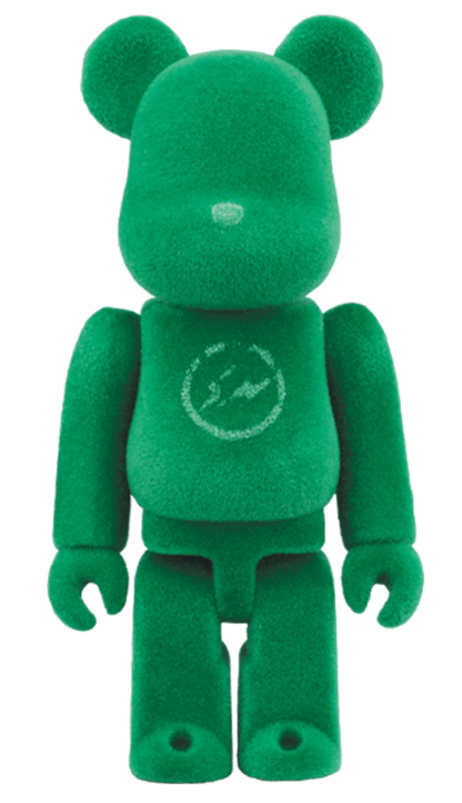 Bearbrick Fragment x The Park-Ing Ginza 100% Green