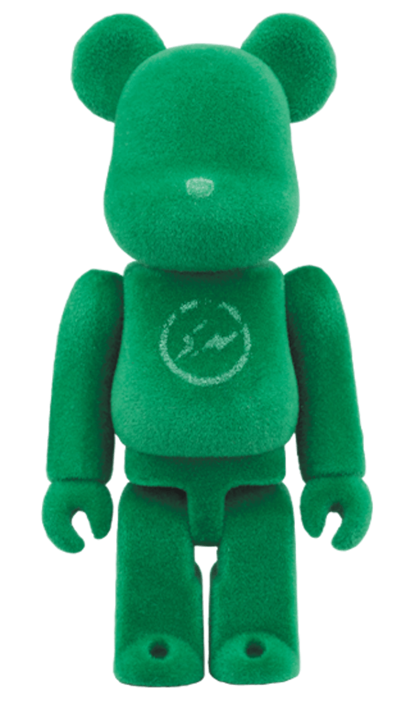 Bearbrick Fragment x The Park-Ing Ginza 100% Green