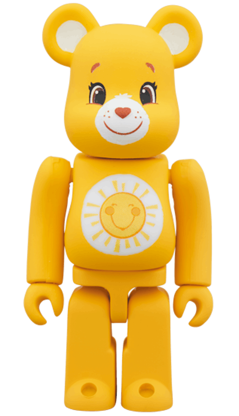 Bearbrick Funshine Bear 100% Yellow