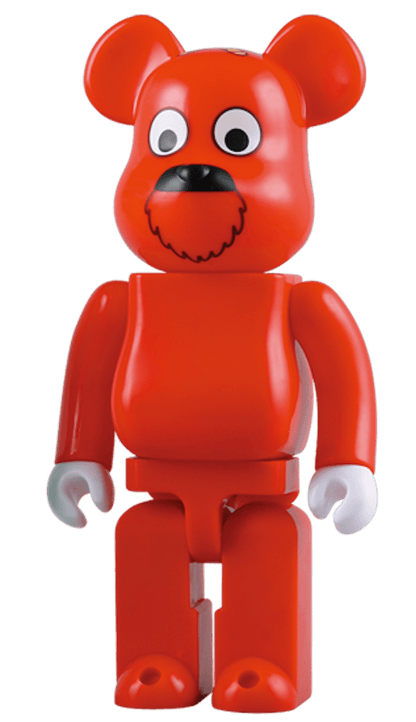 Bearbrick Gachapin & Mook (2 Pack) 400% Multi