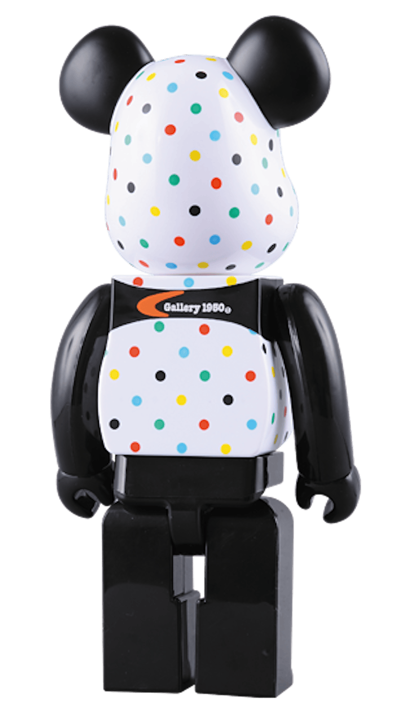 Bearbrick Gallery 1950 13th Anniversary 400% Black