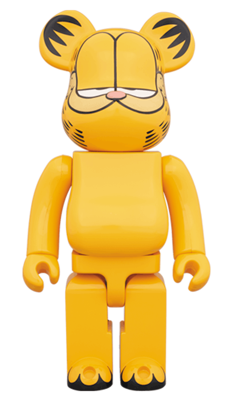 Bearbrick Garfield 400% Yellow