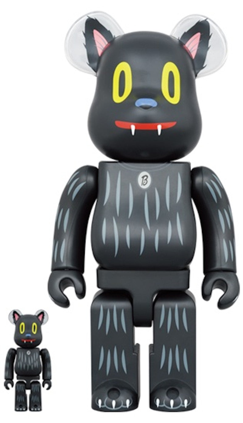 Bearbrick Gary Baseman (Blackie the Cat) (2G Exclusive) 100% & 400% Set