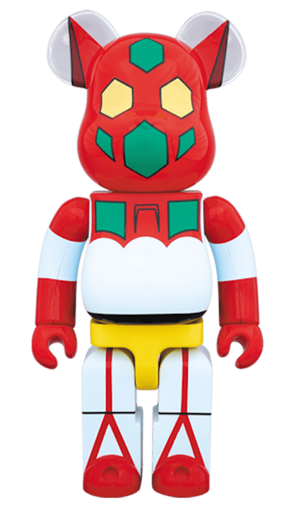 Bearbrick Getter 1 400% White/Red