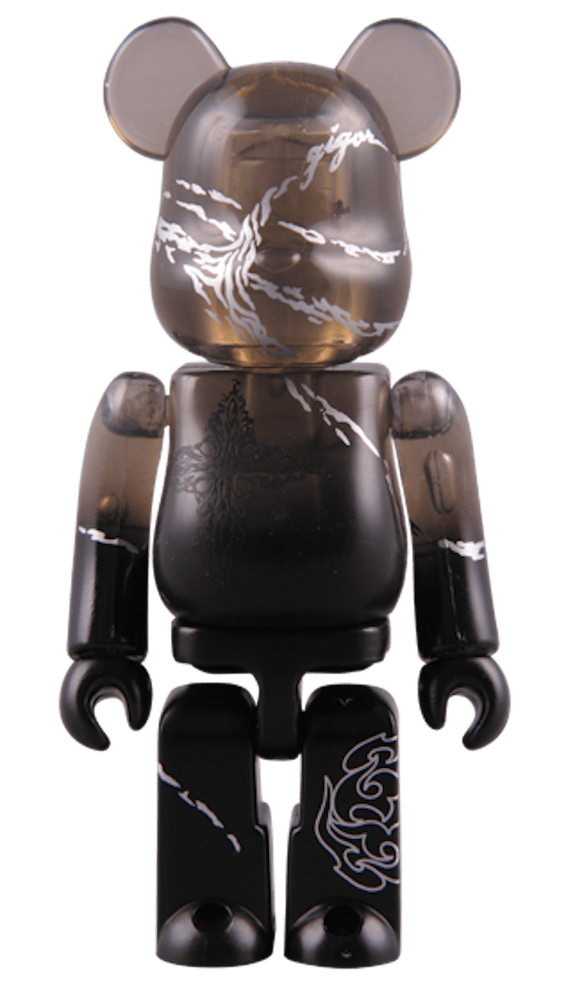 Bearbrick Gigor 10th Anniversary 400% Translucent