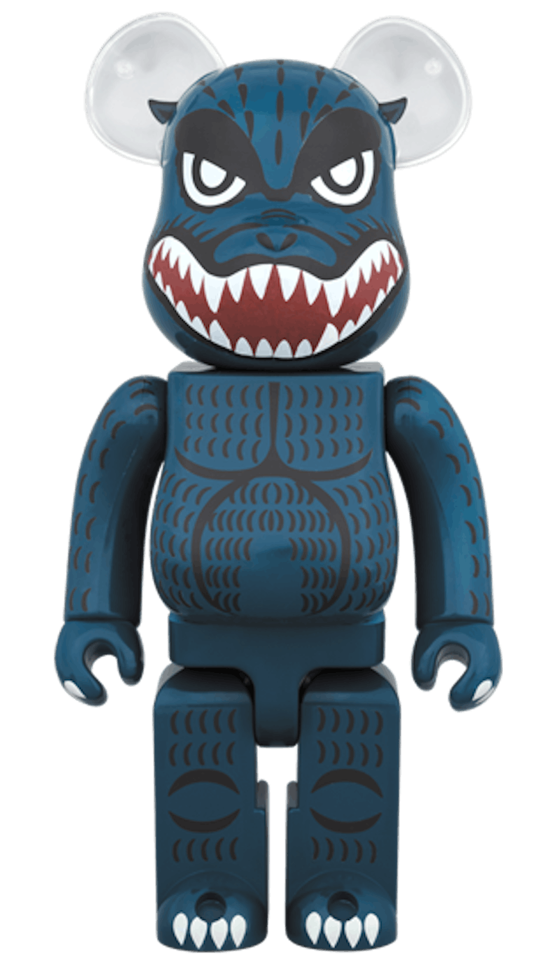 Bearbrick Godzilla 400% Green
