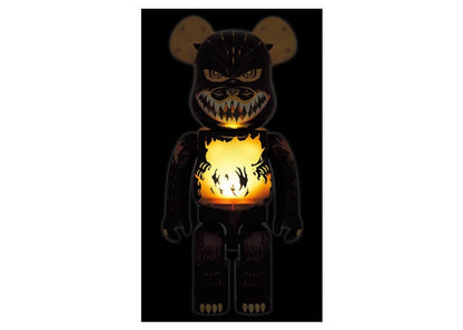 Bearbrick Godzilla VS Destoroyah: Godzilla (Meltdown) 1000% Clear Yellow Ver.