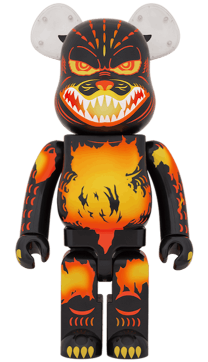 Bearbrick Godzilla VS Destoroyah version Godzilla (Meltdown Ver.) 1000%