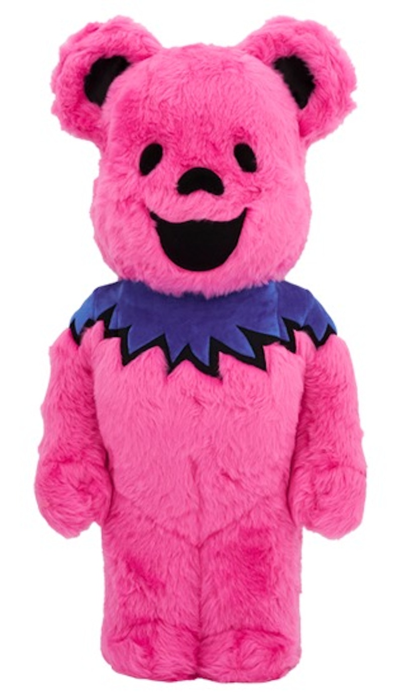 Bearbrick Grateful Dead Dancing Bears Costume 1000% Pink