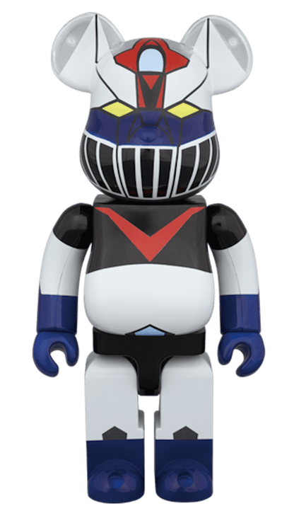 Bearbrick Great Mazinger 400% White