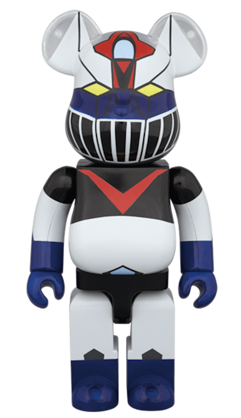Bearbrick Great Mazinger 400% White