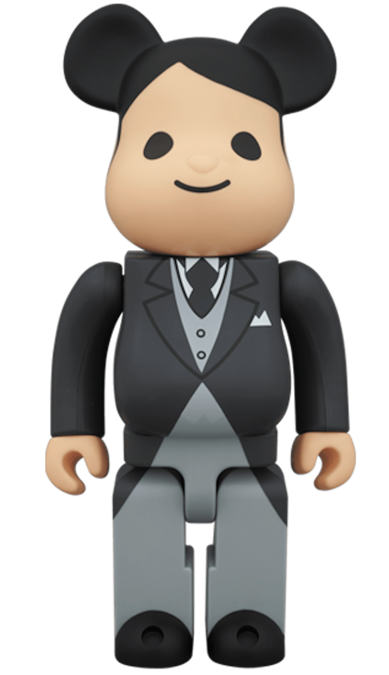 Bearbrick Greeting 400% Marriage (Set of 2) 400% Black/ White