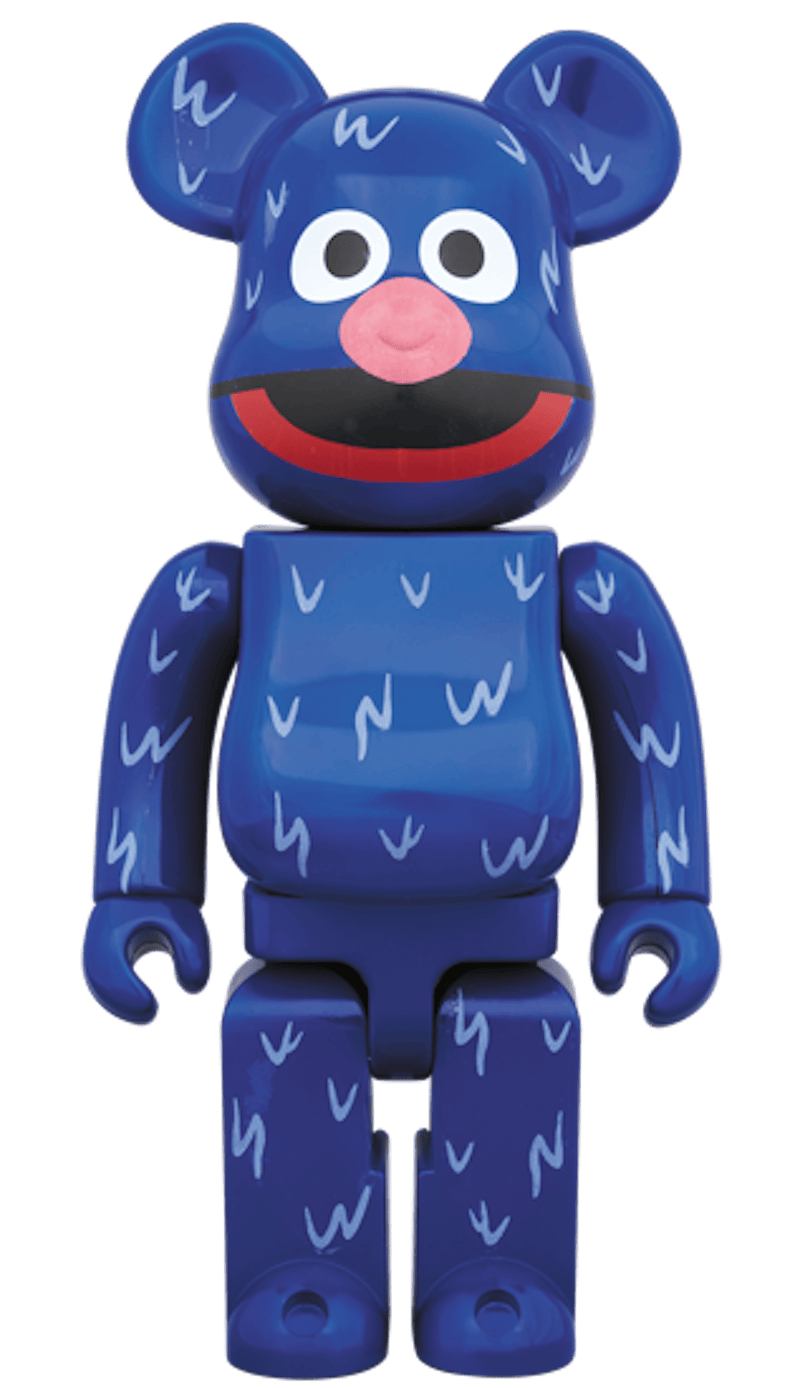 Bearbrick Grover 400% Blue