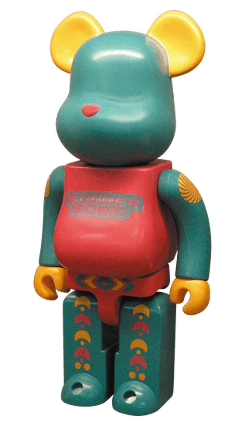 Bearbrick HMV Qualified Summer Sonic 400% Multi