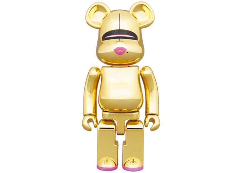 Bearbrick Hajime Sorayama Chogokin (2G Exclusive) 200% Gold