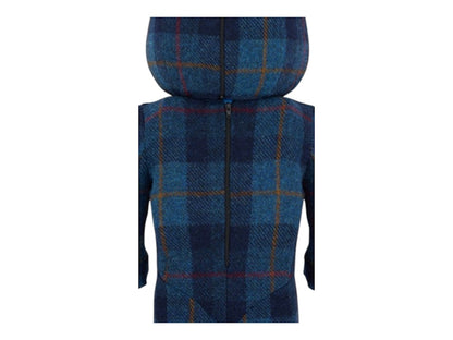 Bearbrick Harris Tweed Hebrides Blue 1000%
