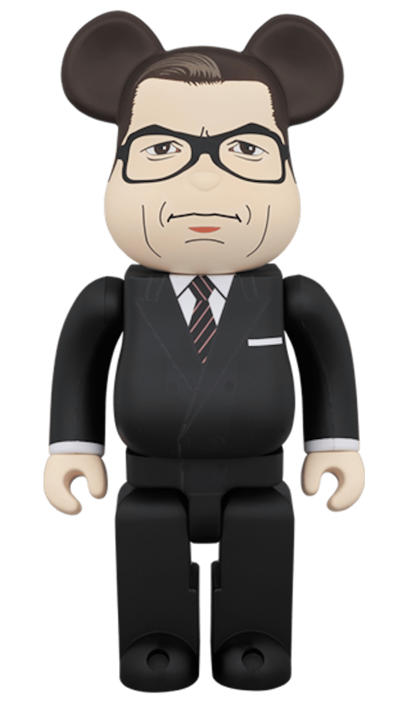 Bearbrick Harry Galahad Hart 400% Black
