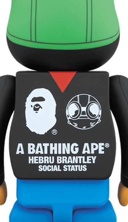 Bearbrick Hebru Brantley x Social Status 1000% Multi