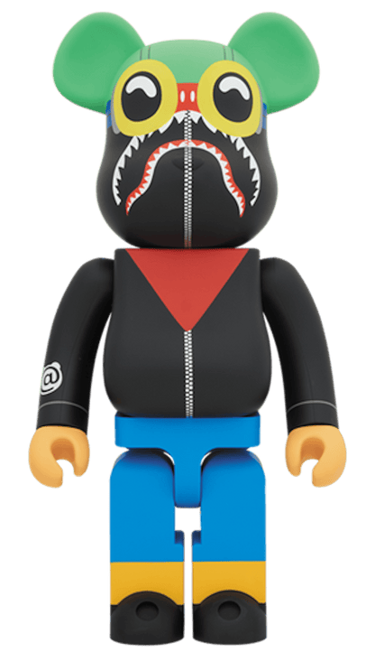 Bearbrick Hebru Brantley x Social Status 1000% Multi