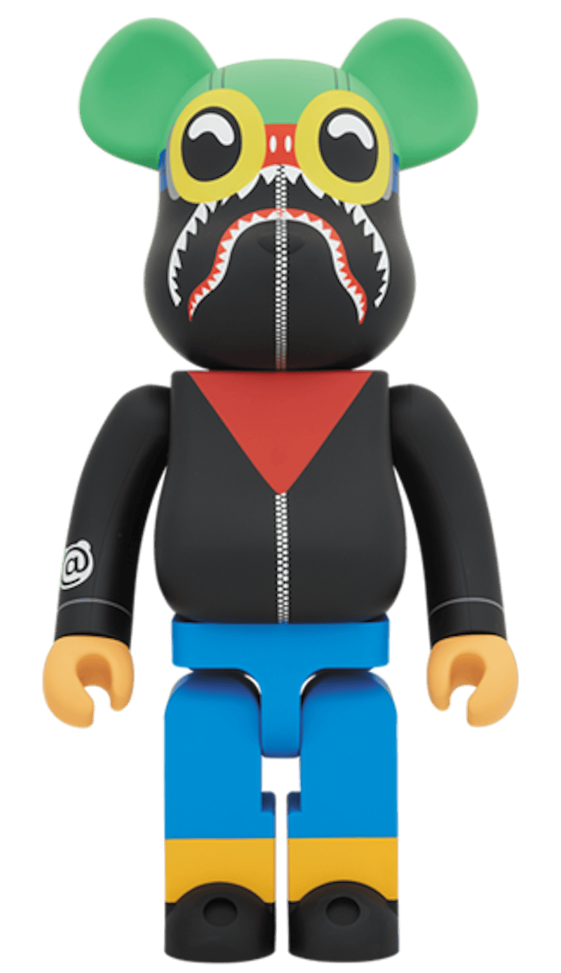 Bearbrick Hebru Brantley x Social Status 1000% Multi