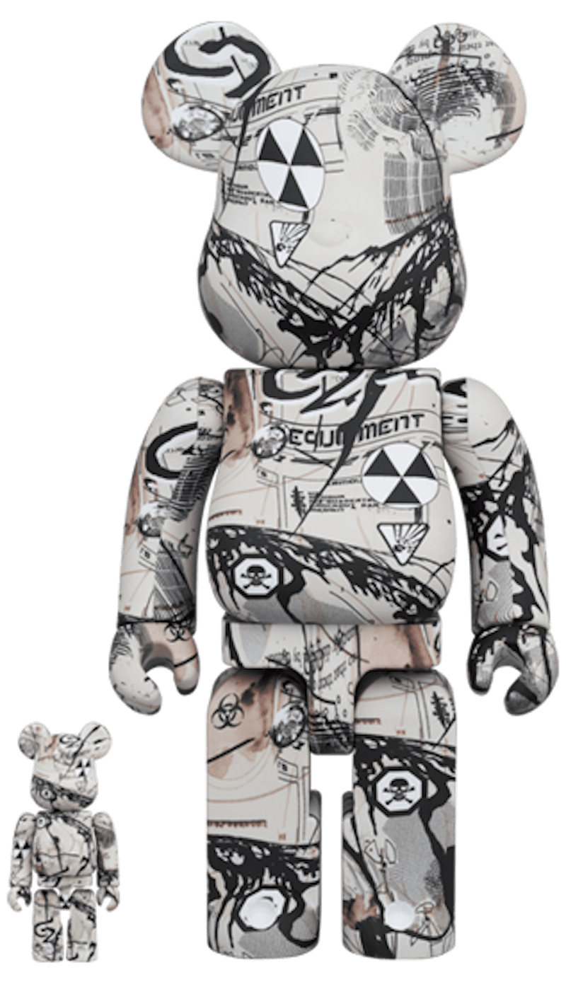 Bearbrick Hiroki Tsukuda 100% & 400% Set