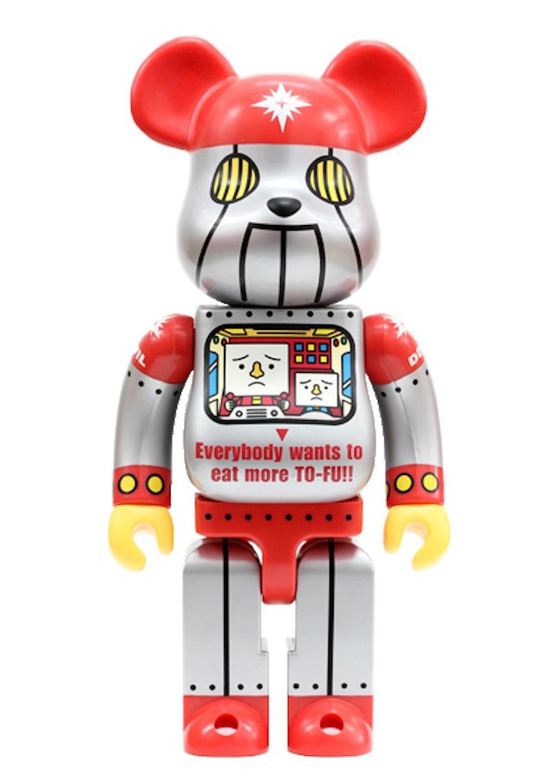 Bearbrick Hiroto 400% White