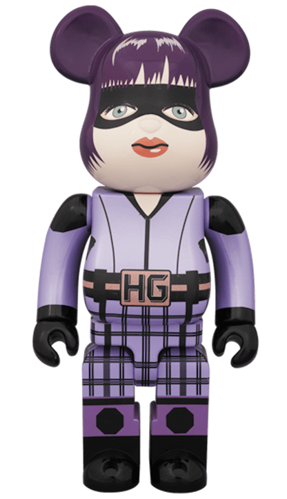 Bearbrick Hit-Girl 400% Purple