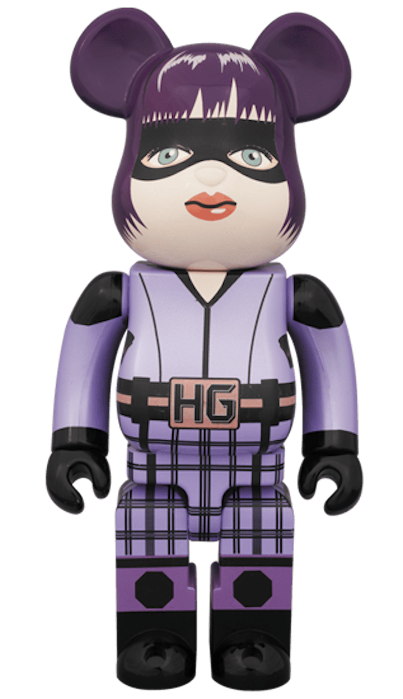 Bearbrick Hit-Girl 400% Purple