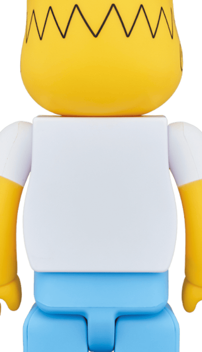 Bearbrick Homer Simpson 100% Yellow