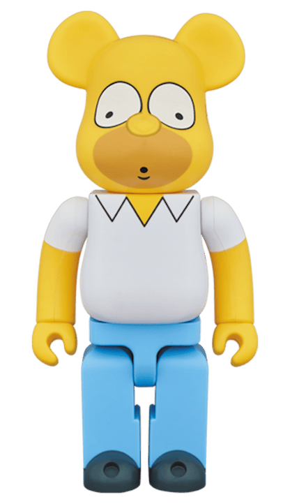 Bearbrick Homer Simpson 400% Yellow