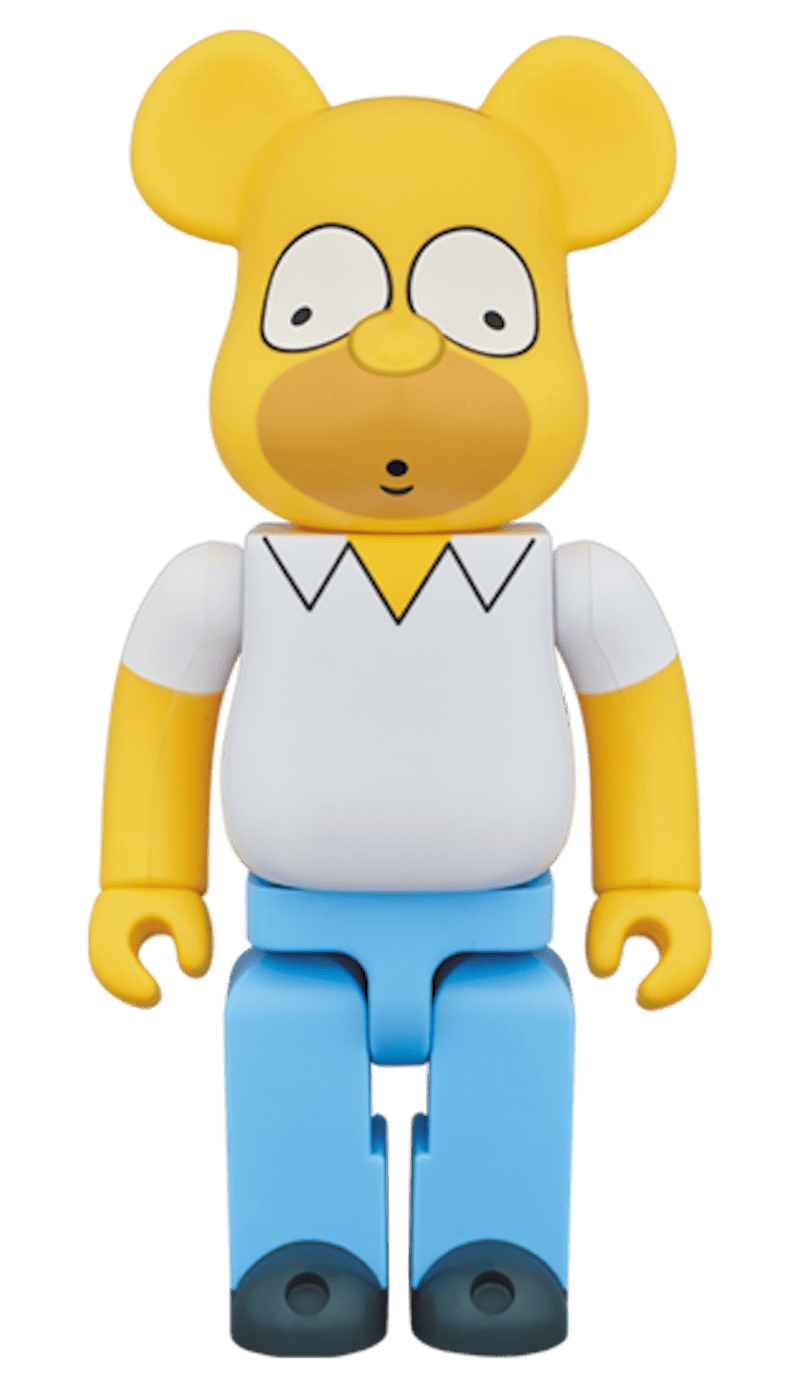 Bearbrick Homer Simpson 400% Yellow