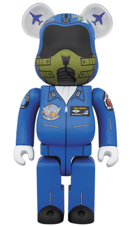 Bearbrick Impulse 400% Blue