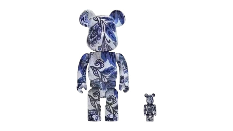 Bearbrick Innersect Qing Hua Ci (2021) 100% & 400% Set