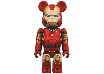 Bearbrick Iron Man Mark III 100% & 400% Set