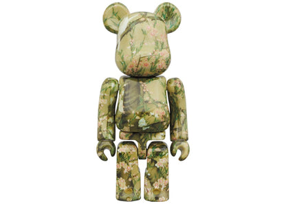 Bearbrick Ito Jakuchu (Peach Blossom Poultry Figure) 100% & 400% Set
