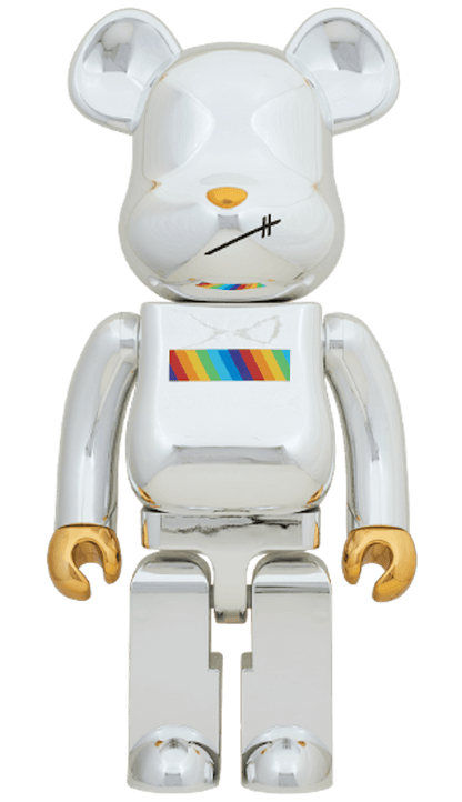 Bearbrick J.S.B. 1000% Silver