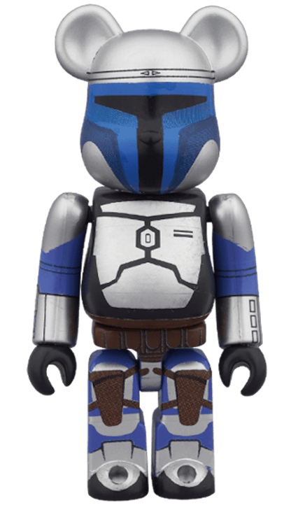 Bearbrick Jango Fett & Boba Fett 2 Pack 100% Multi