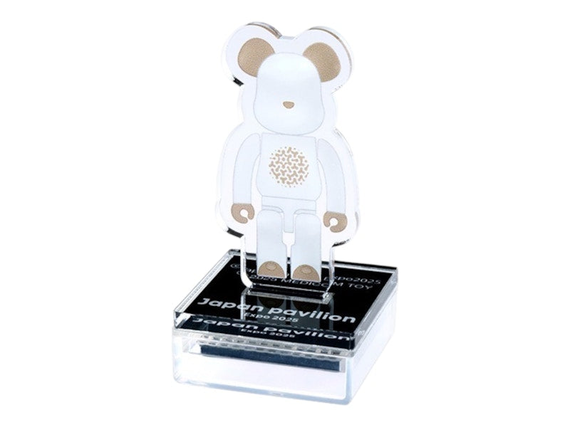 Bearbrick Japan Pavillion Oaska Kansai Expo Goods Acylic Stand Stamp