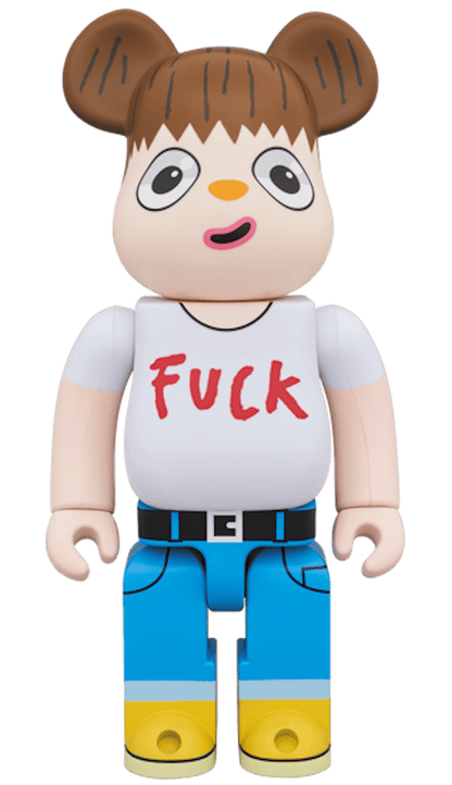 Bearbrick Javier Calleja 100% & 400% Set White